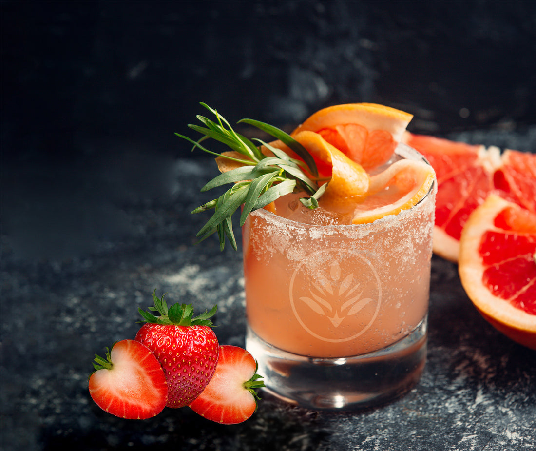 Alpink - Cocktail au jus de pamplemousse et liqueur de génépi