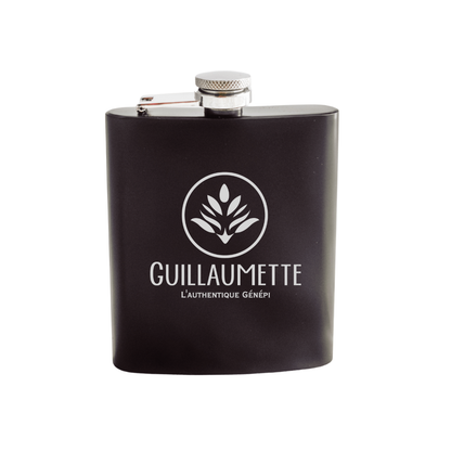 Flasque de génépi en métal | Guillaumette Authentique | Liqueur de génépi