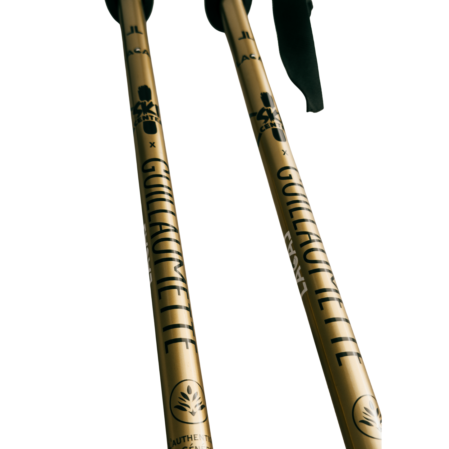 Bâton de ski alpin avec réservoir à liqueur 2x 2cl | Guillaumette x Ski Center