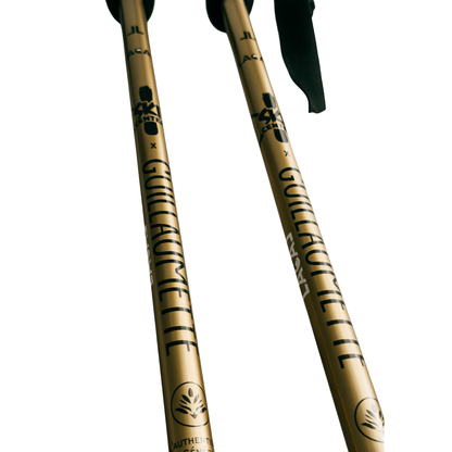 Bâton de ski alpin avec réservoir à liqueur 2x 2cl | Guillaumette x Ski Center