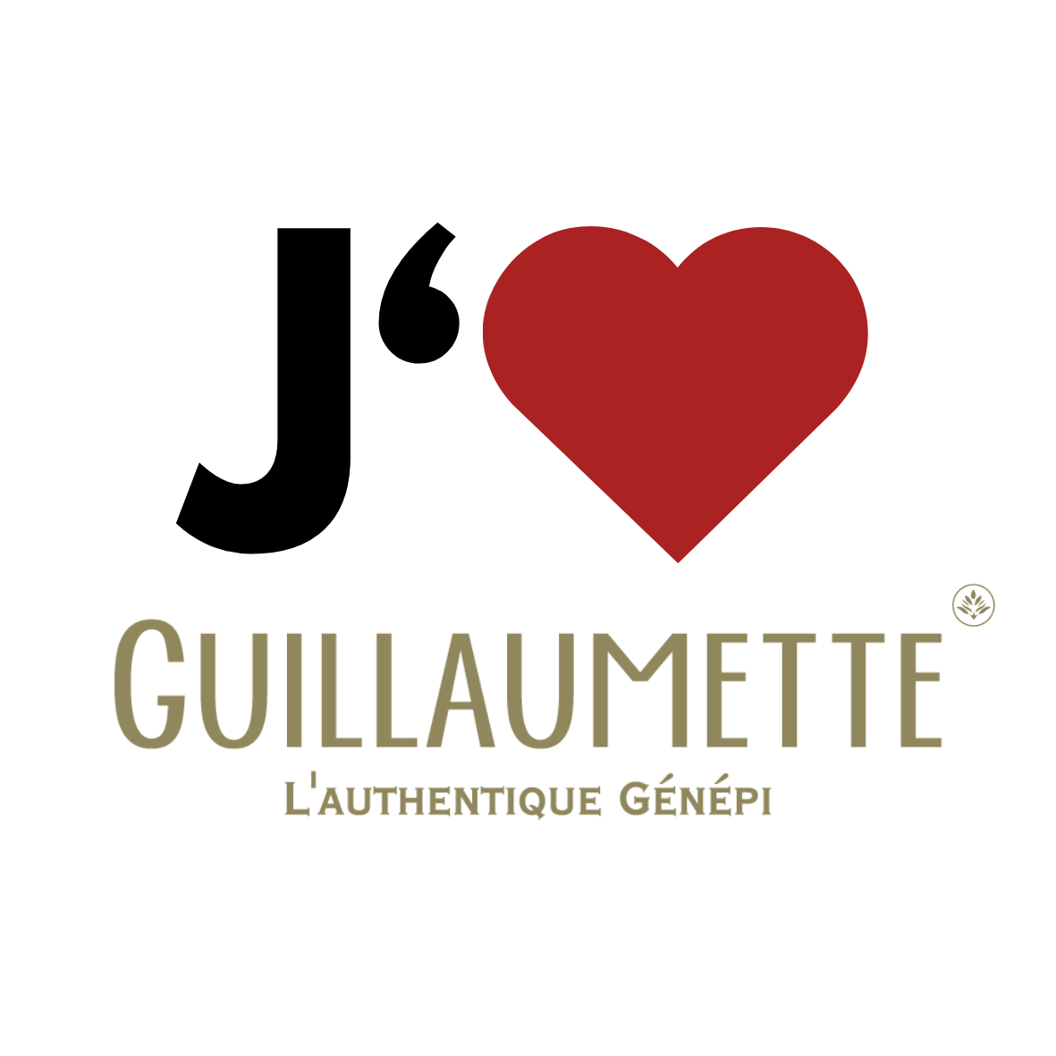Stickers J'aime guillaumette