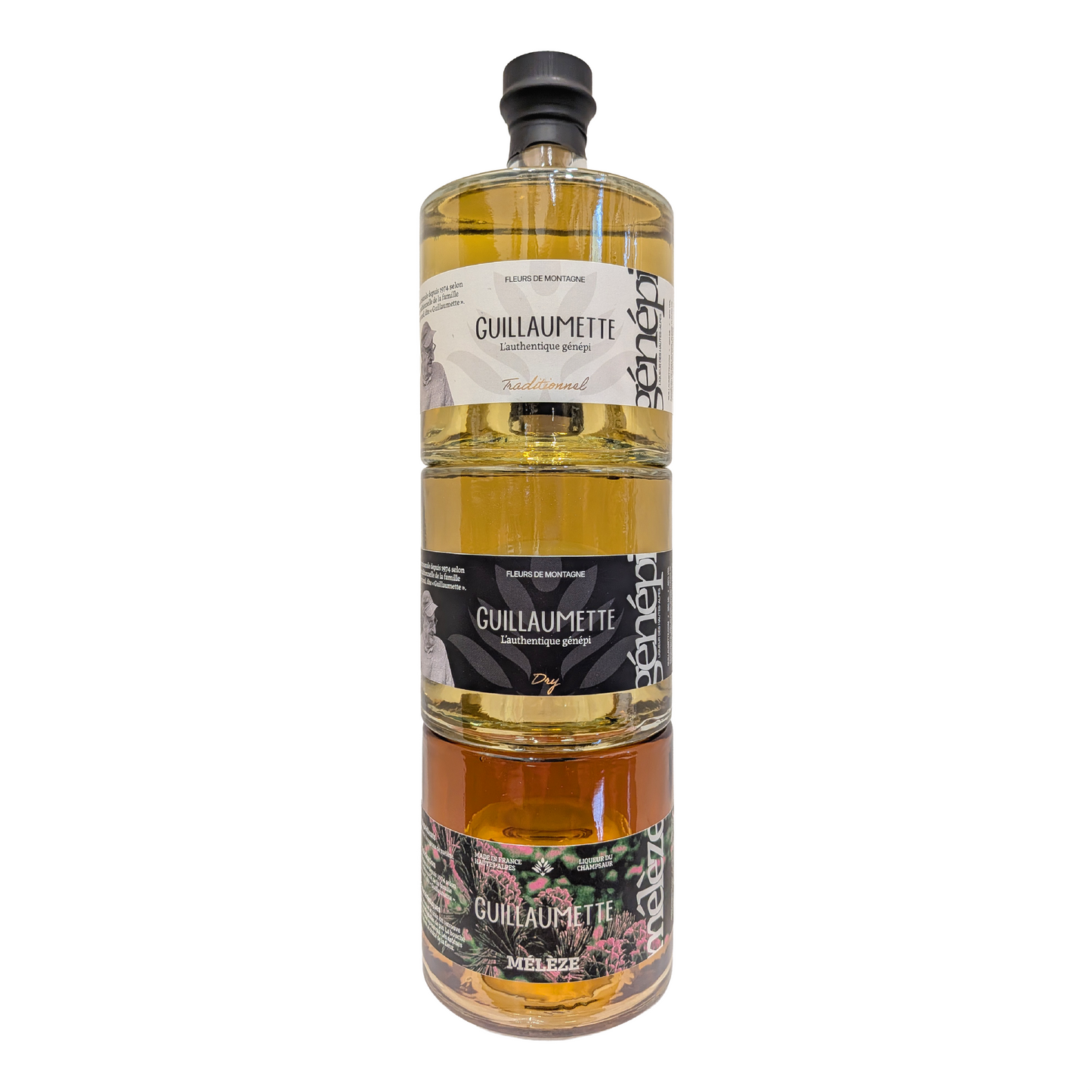 Bouteilles empilables