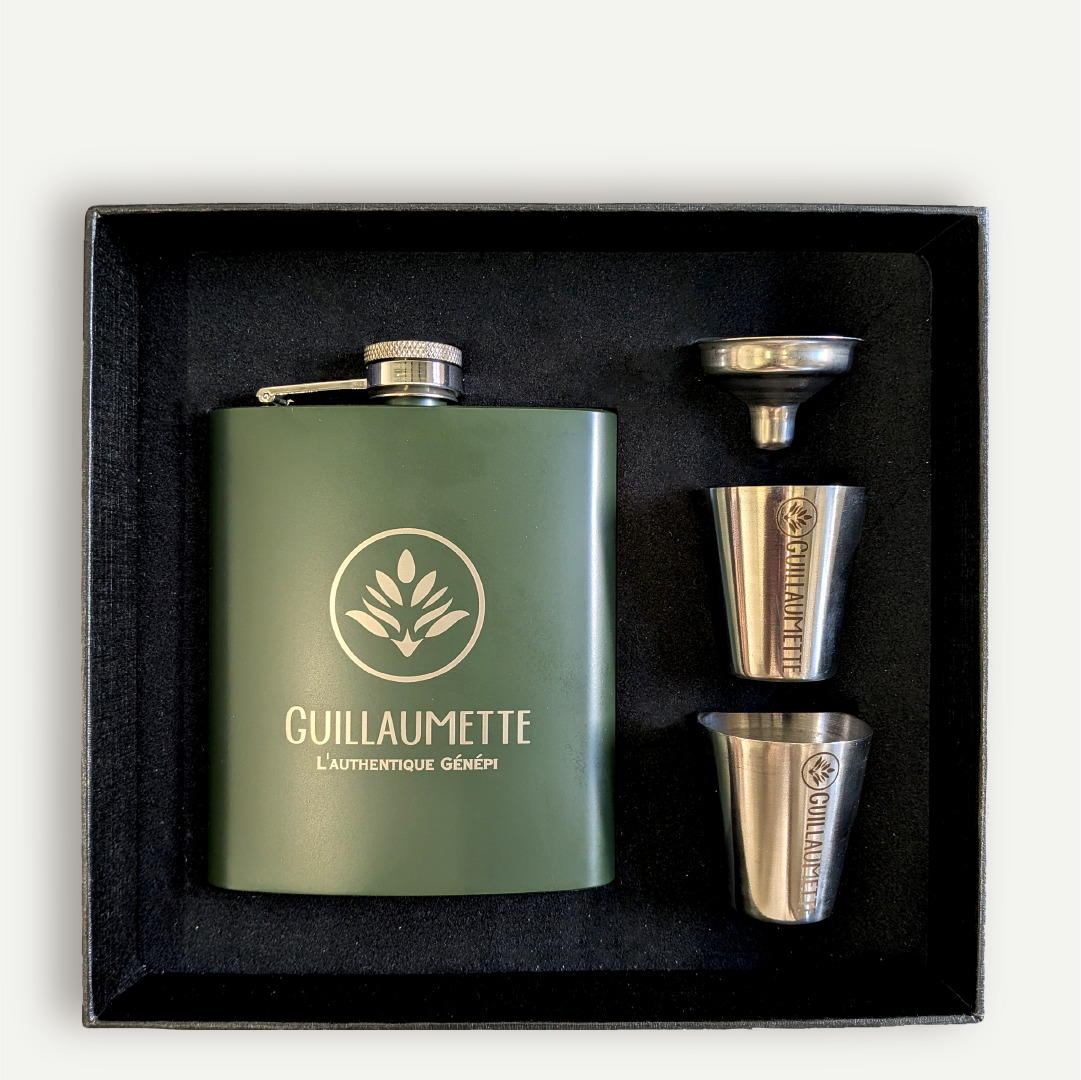 Flasque Métal - Génépi Traditionnel