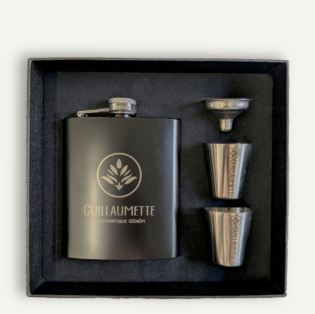 Flasque Métal - Génépi Traditionnel