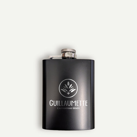 Flask of Genepi | Authentic Guillaumette | Genepi Liqueur