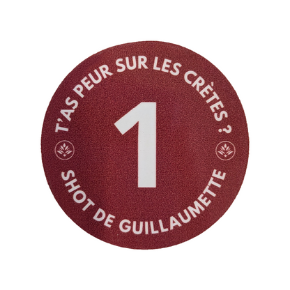 Guillaumette waterproof sticker