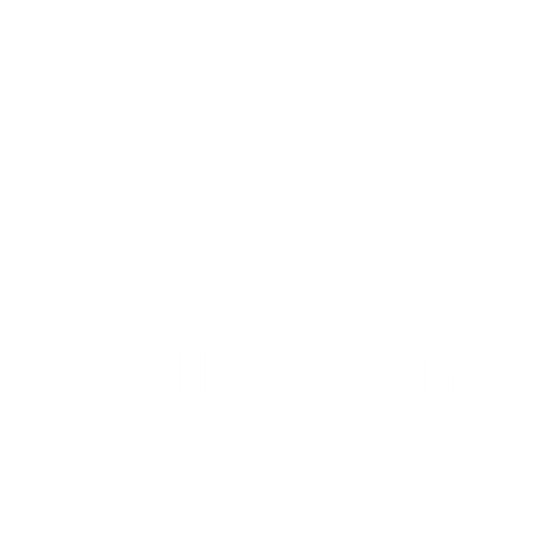 Logo blanc de Guillaumette, producteur de génépi artisanal dans les Hautes-Alpes
